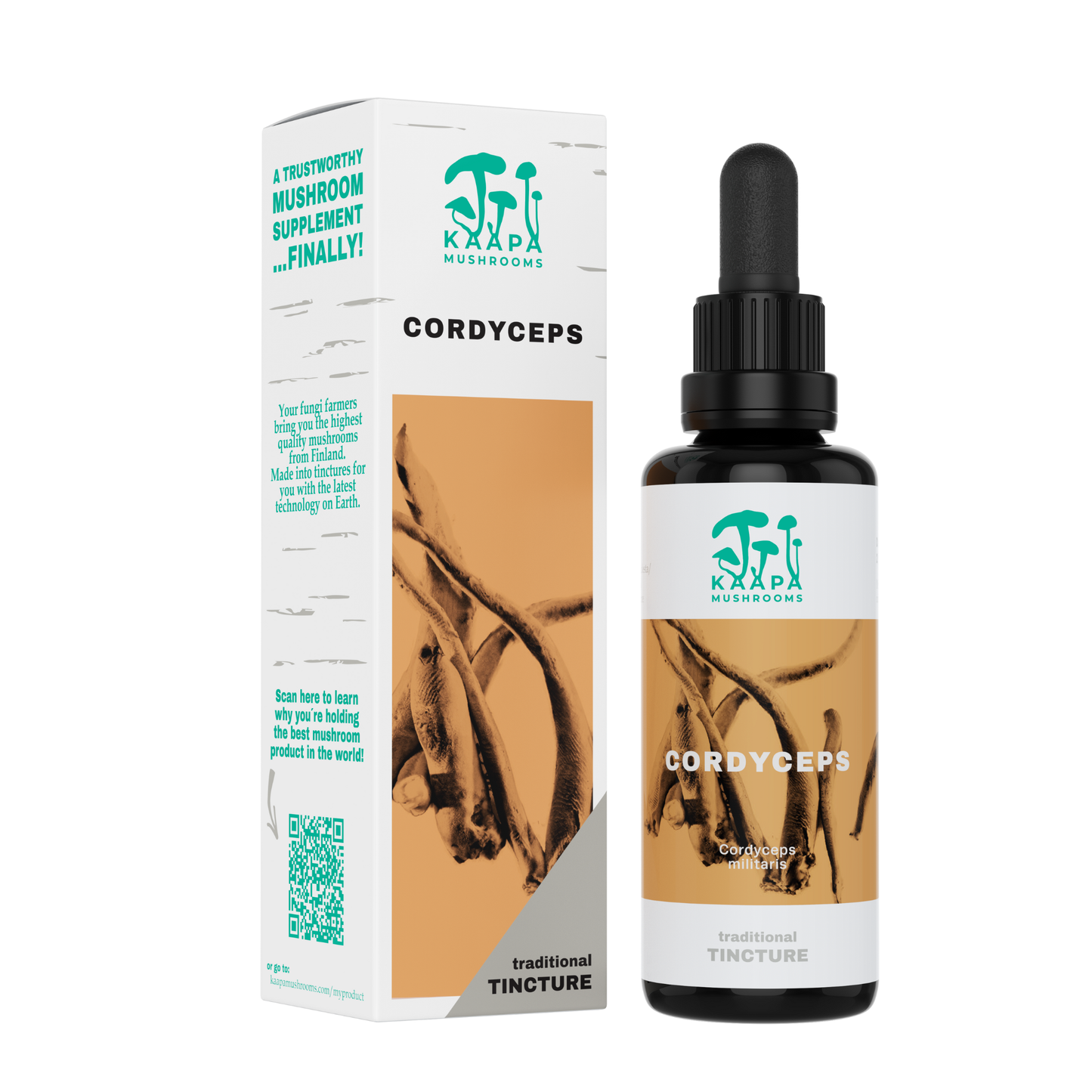 Cordyceps Mushroom Extract Tincture - Organic - 50ml