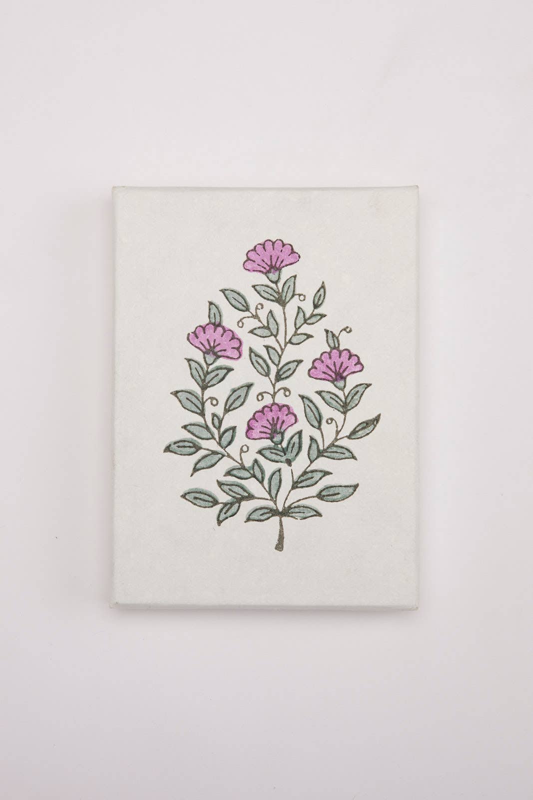 Boxed Artisan Notecard Set - Malika Lilac
