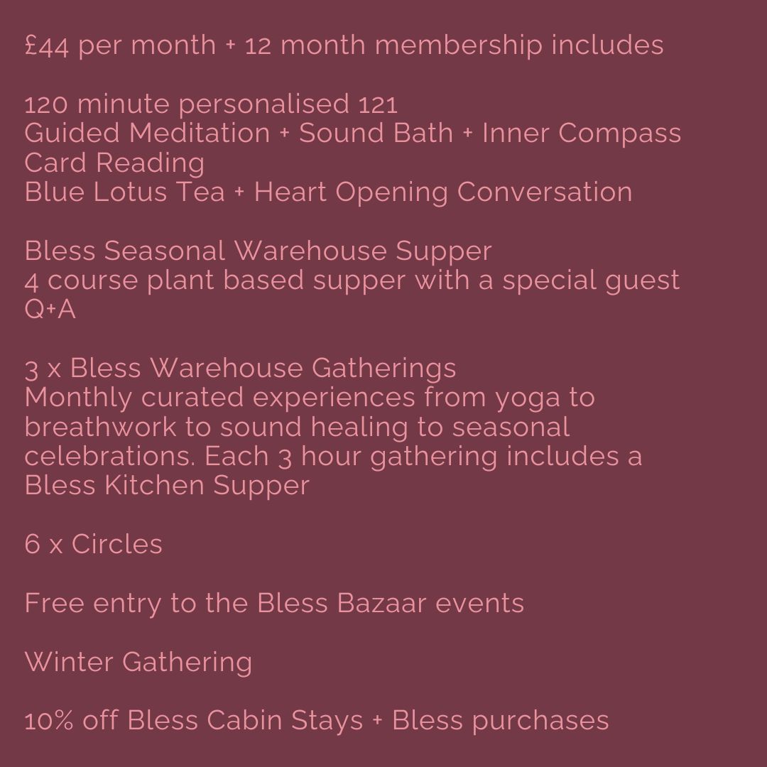 Bless Warehouse Membership