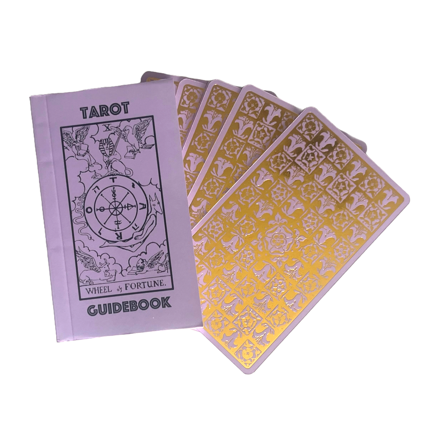 Lavender Gold Foil Tarot & Guide