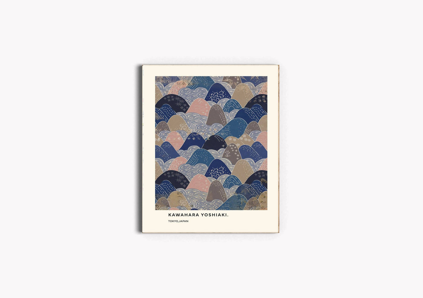 A5 Blue Mountain Kawahara Yoshiaki Print