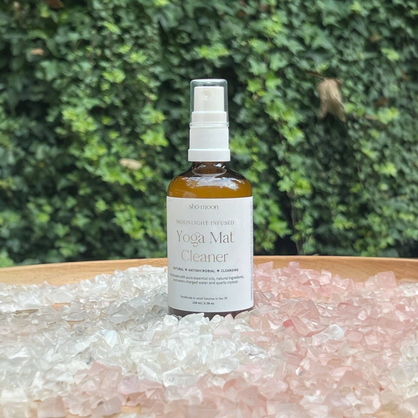 Moonlight & Crystal-Infused Natural Yoga Mat Cleaner - 100ml