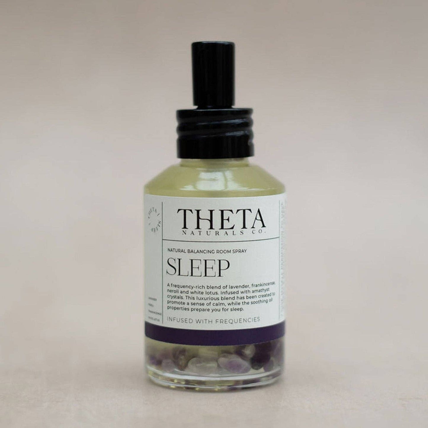 Theta Sleep Room Spray - Infused with Amethyst Crystals