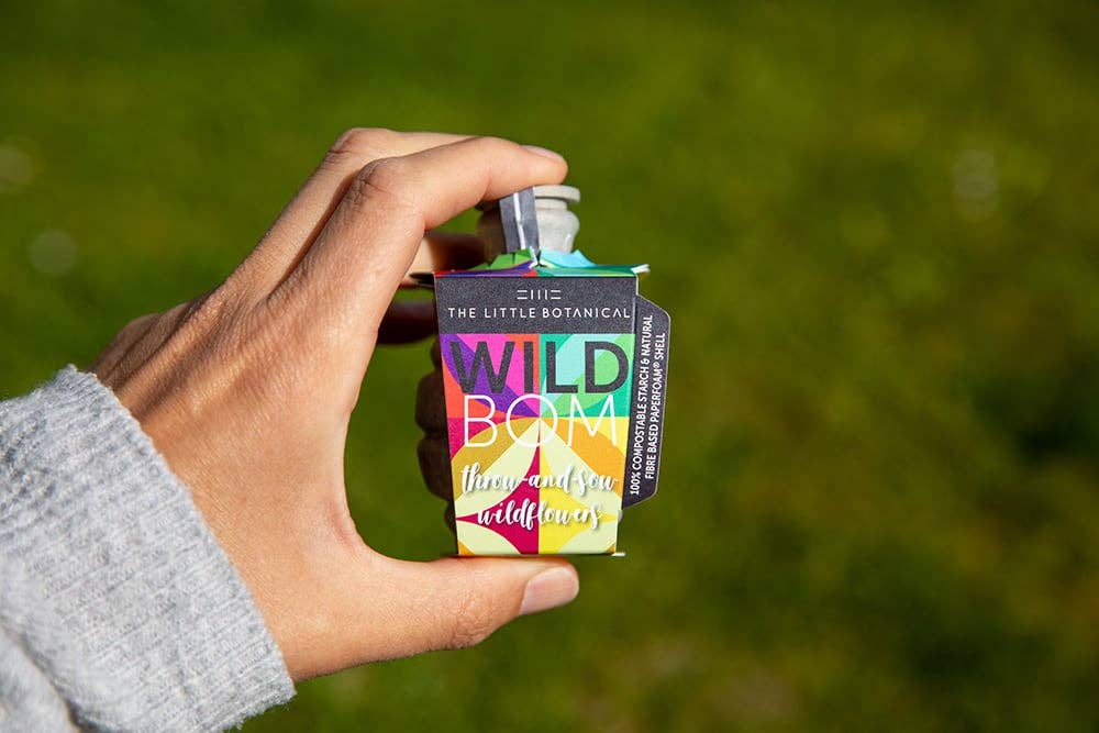 Wildbom - Wild Flower Seedbom: Small Outdoor Plants