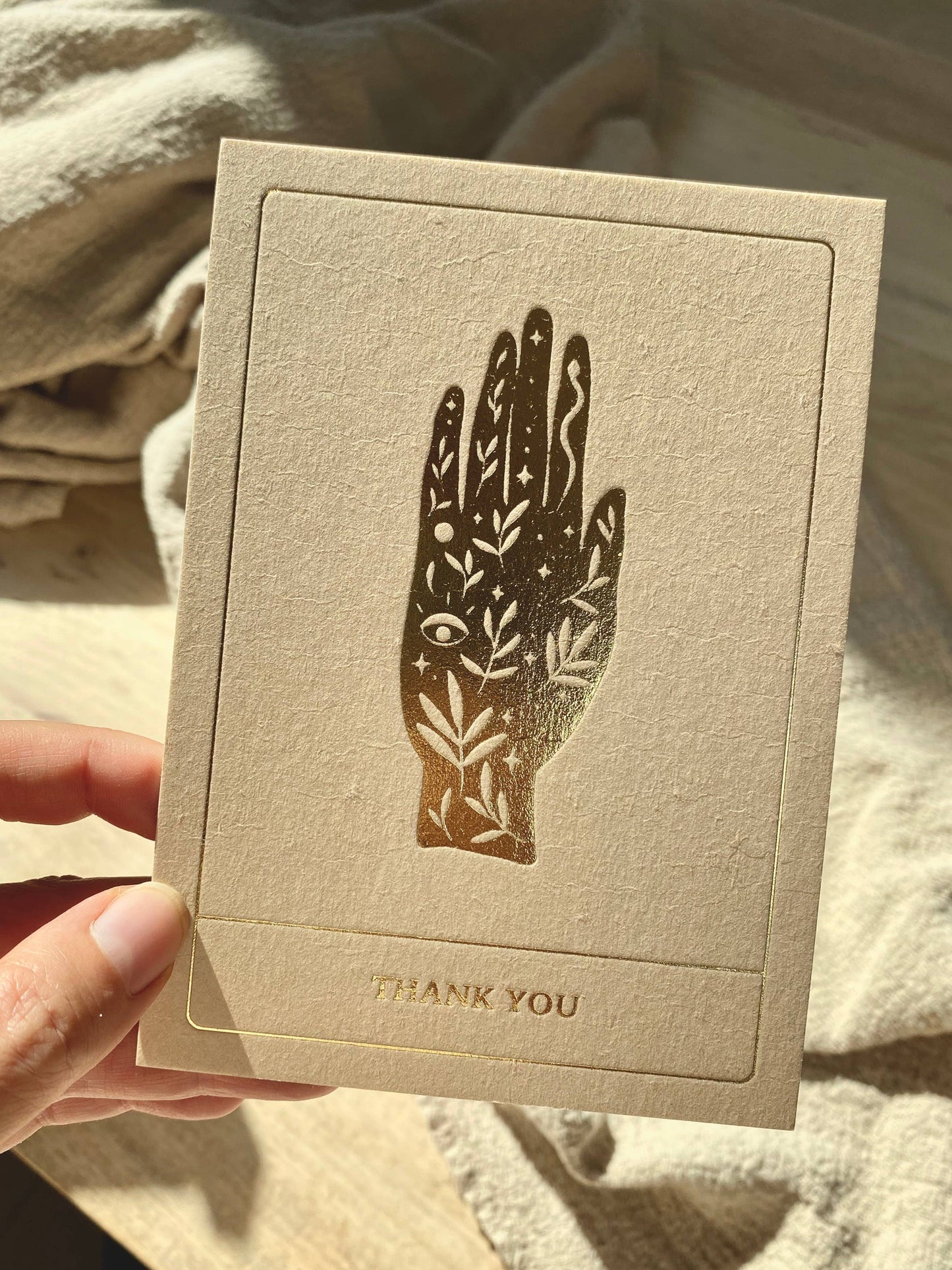Thank You - Gold Edition - Postcard