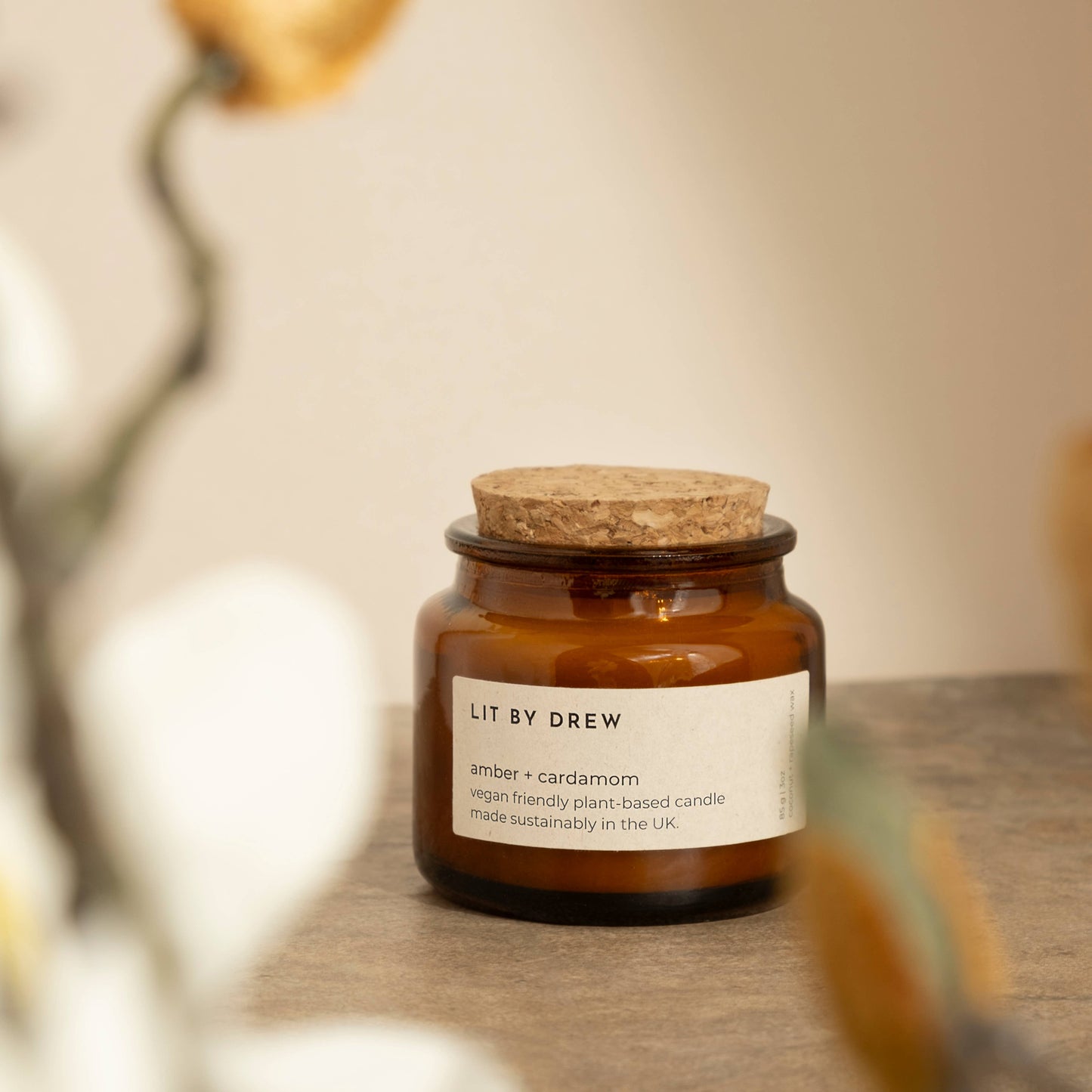 Amber & Cardamom Candle Small