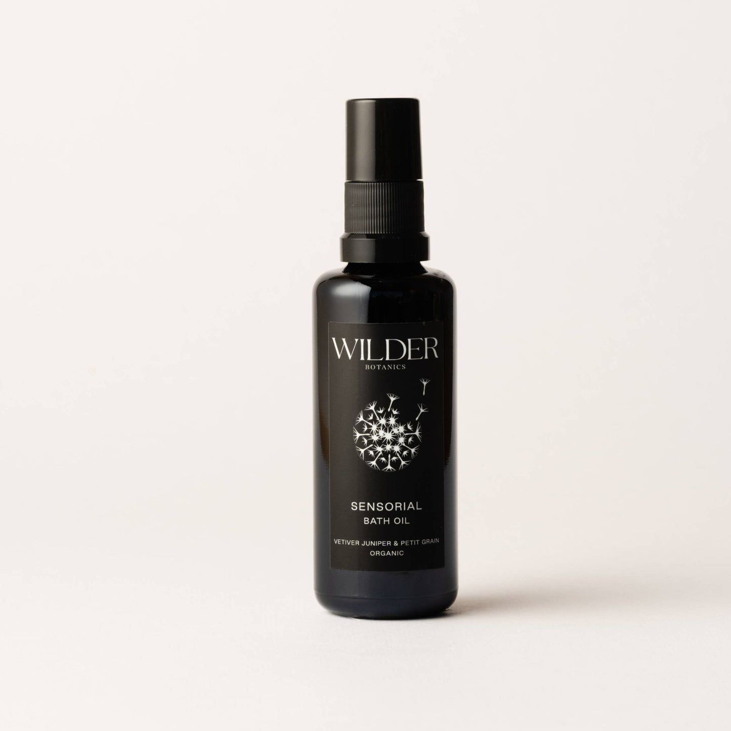 Sensorial Bath Oil Vetiver Juniper & Petit Grain: With Spray