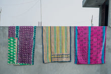 Load image into Gallery viewer, Vintage Kantha Quilt Series 2:1
