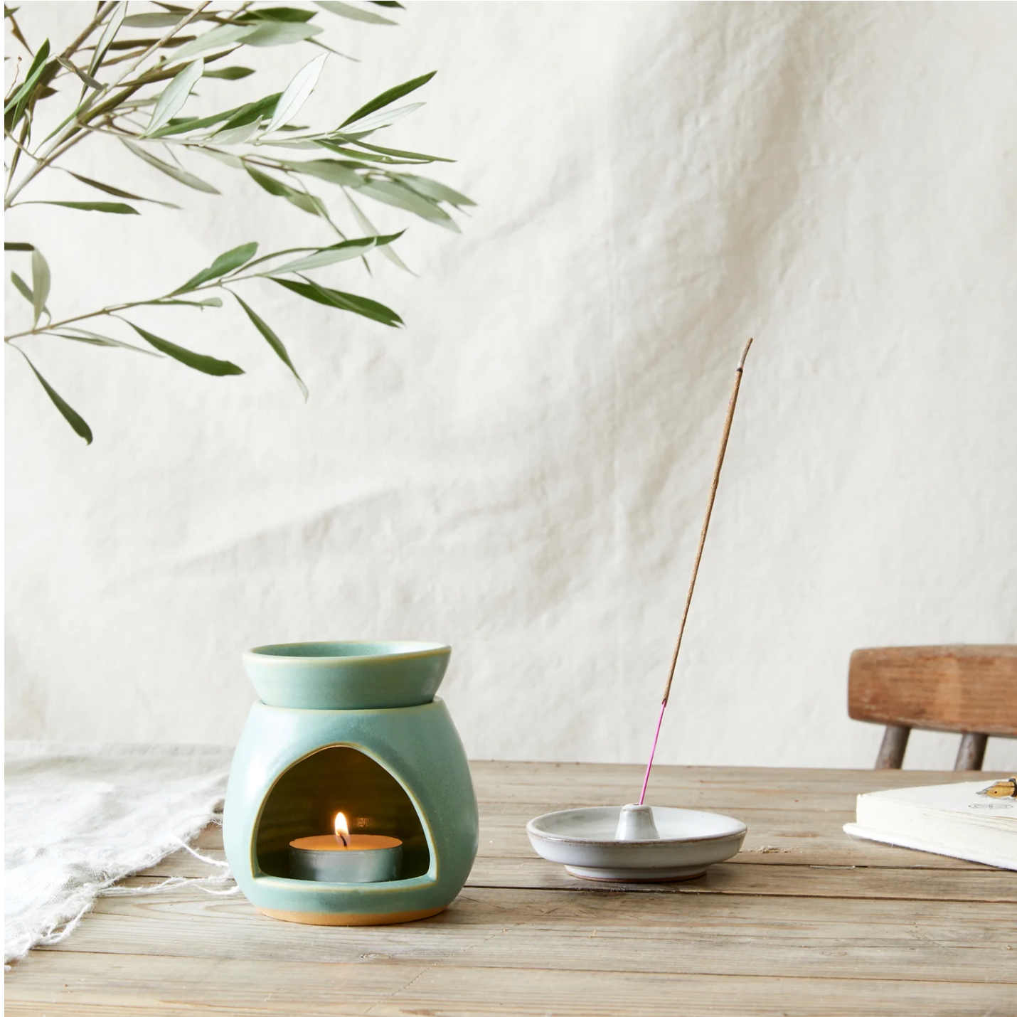 Sunu Essential Oil Diffuser | Sea Glass Green