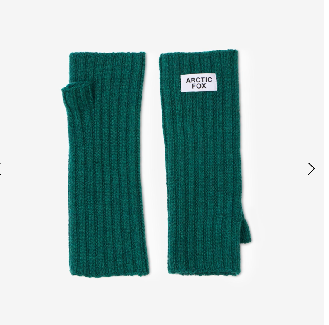 Merino Wool Fingerless Gloves - Alpine Fern