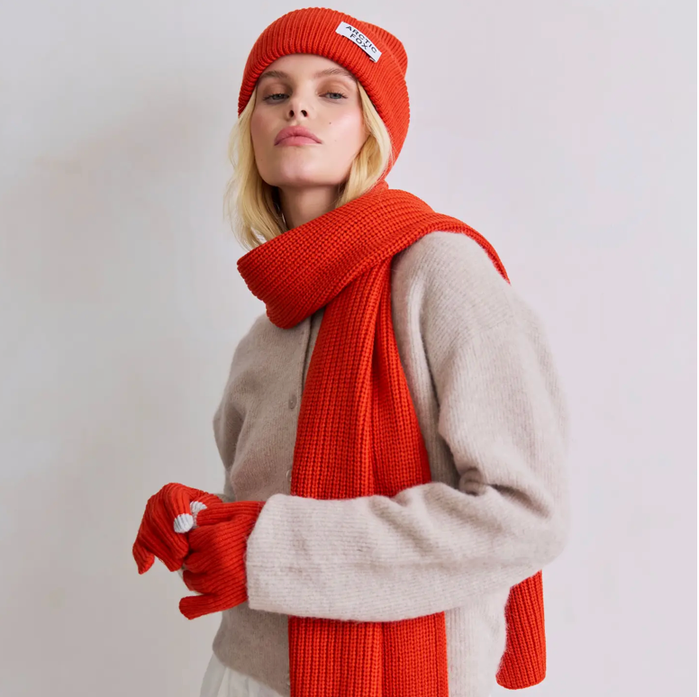 Recycled Bottle Scarf - Sun-kissed Coral