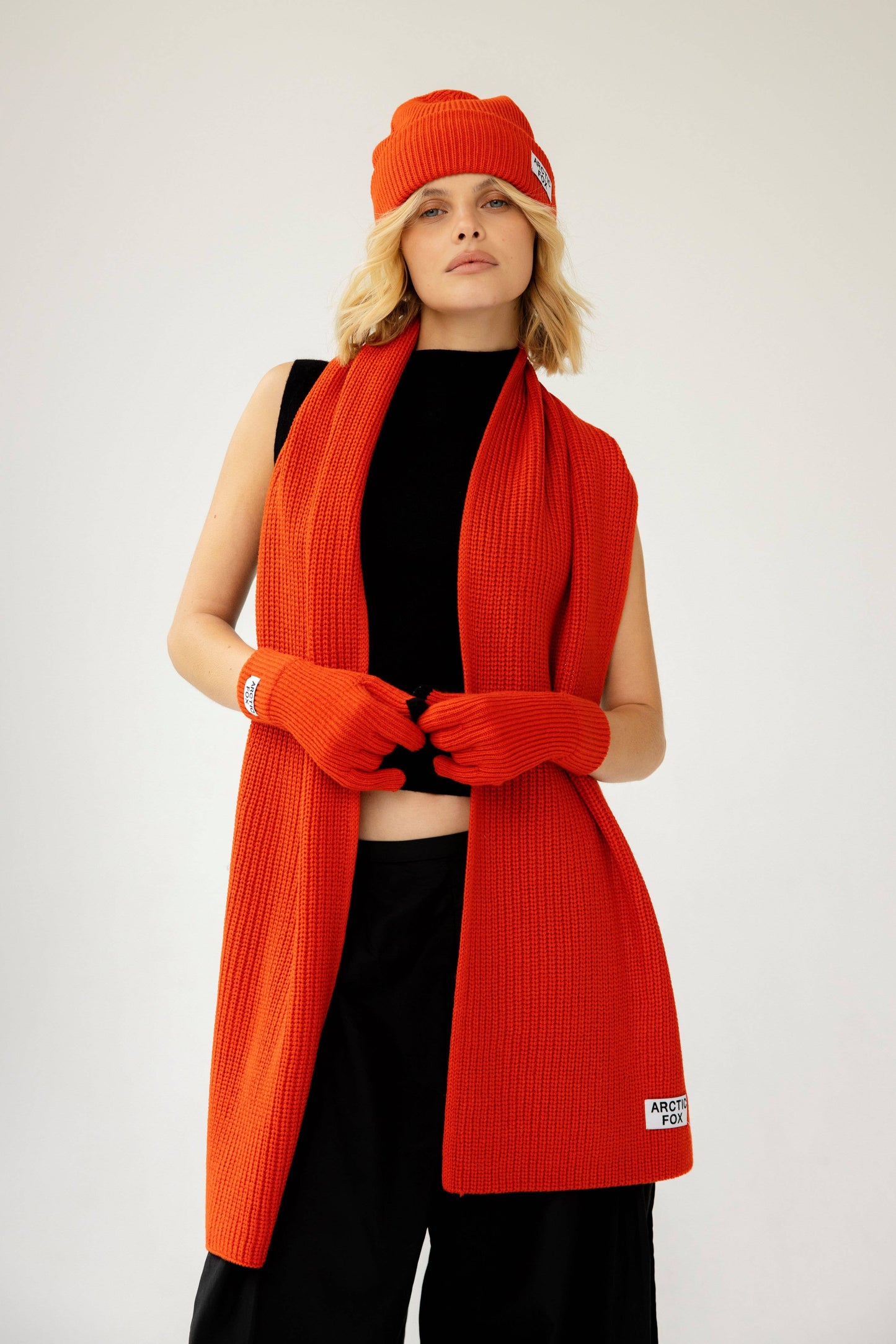 Recycled Bottle Gloves - Sunkissed Coral