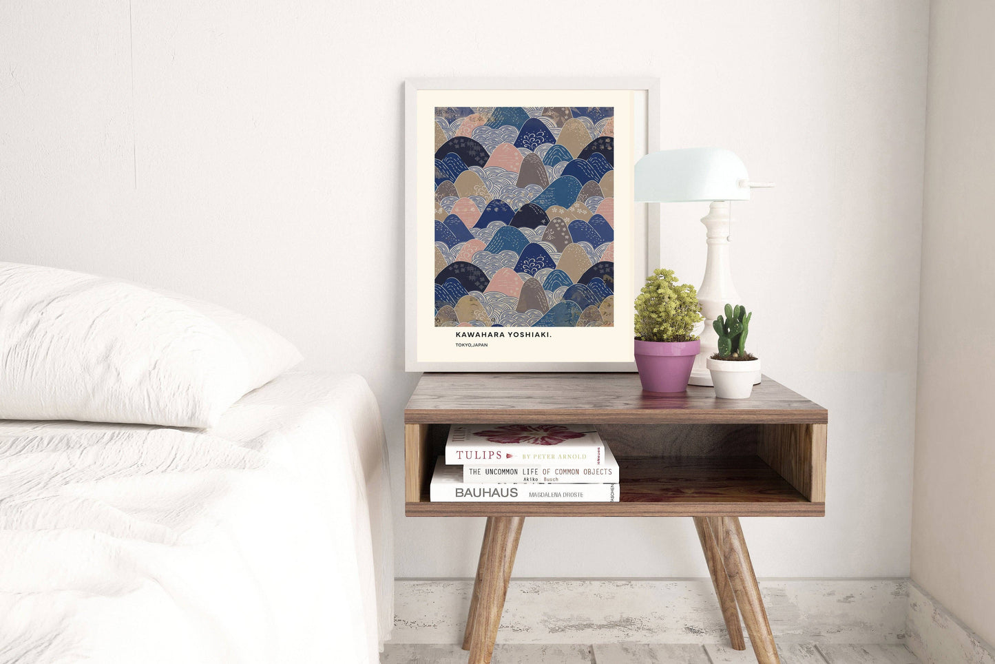 A5 Blue Mountain Kawahara Yoshiaki Print