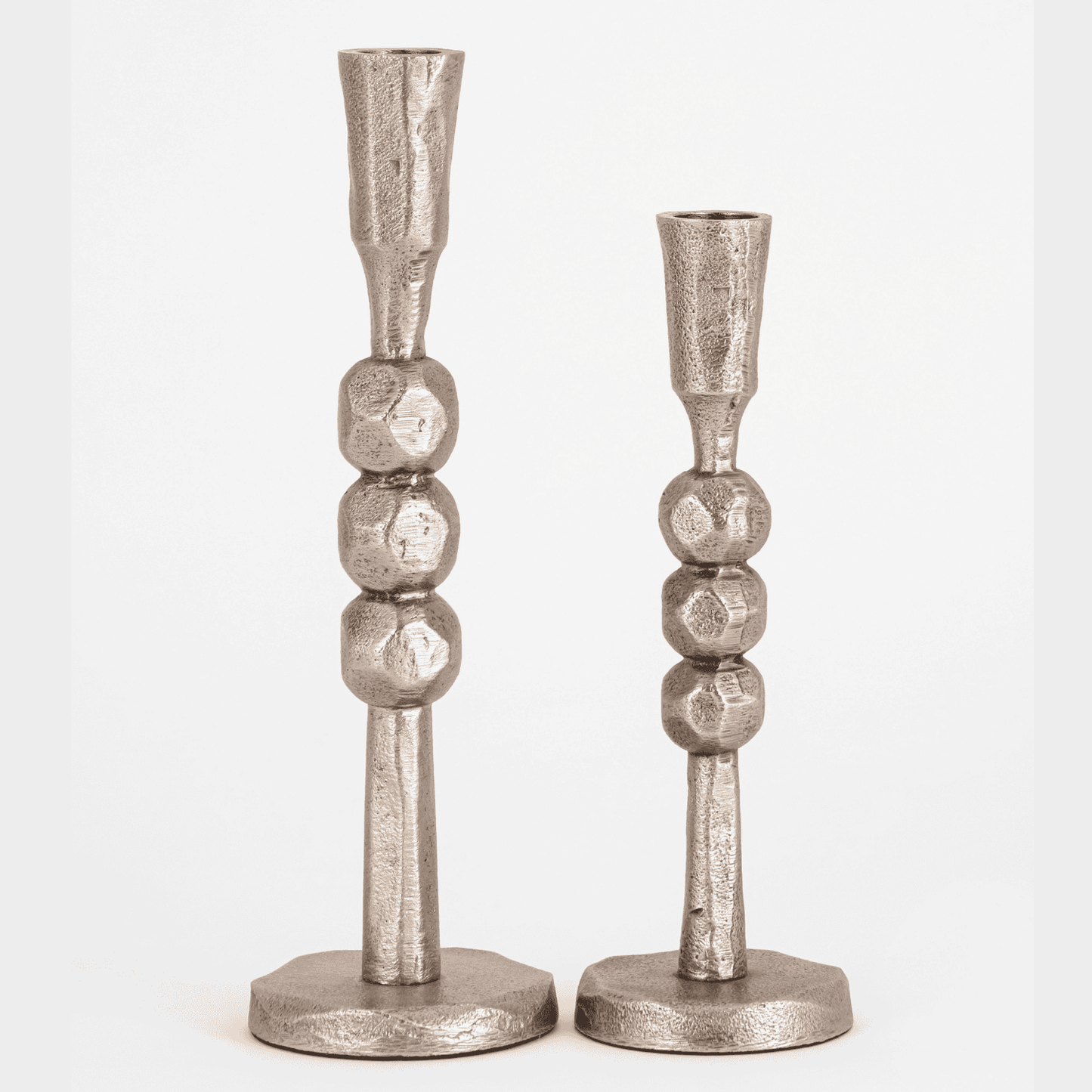 Twisted Classic Pewter Antique