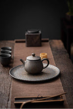 Load image into Gallery viewer, Ceramic Metallic Glaze Teapot
