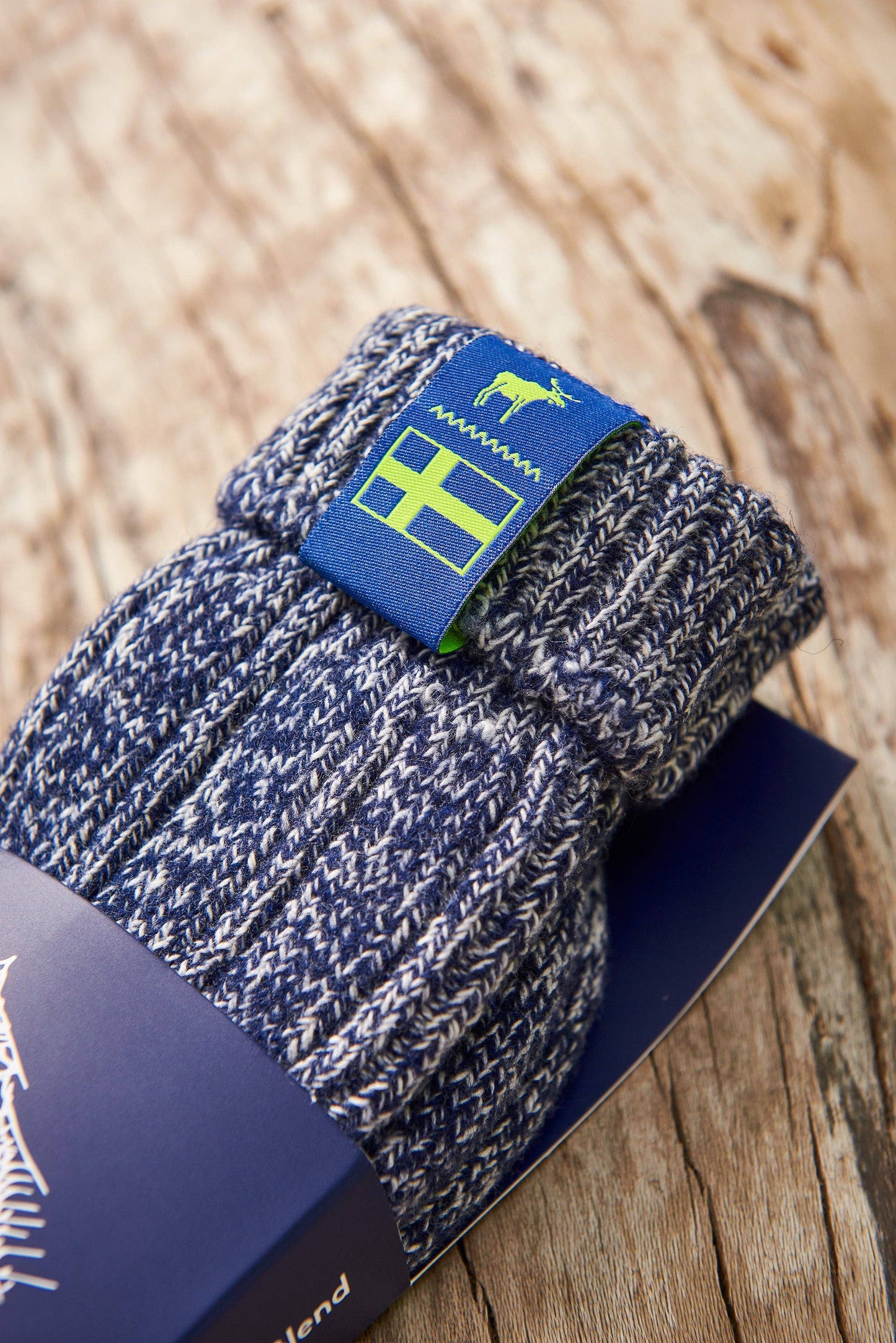 Classic Nordic Socks - Midnight Blue