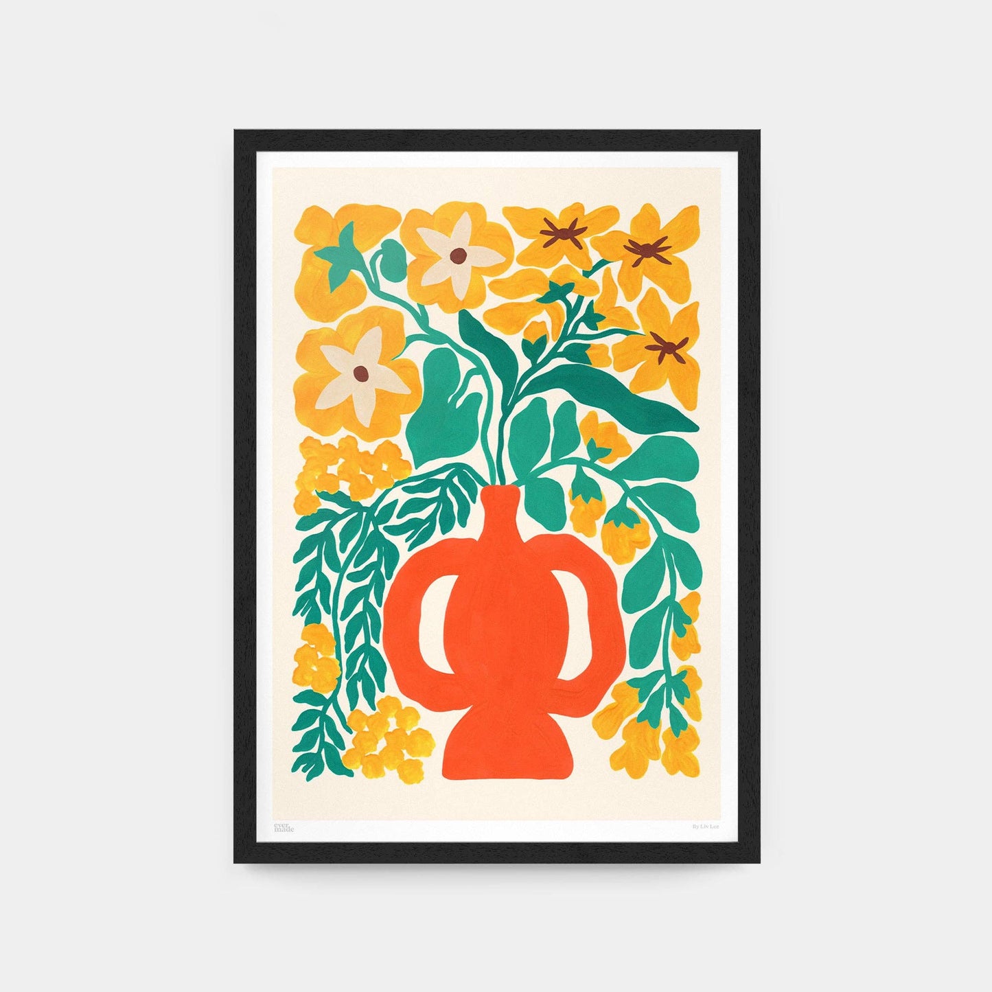 Golden Art Print: Unframed / A3