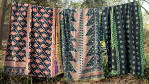 Vintage Kantha Quilt Series 2:1