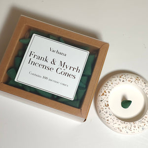 Frankincense & Myrrh Incense Cones | 100