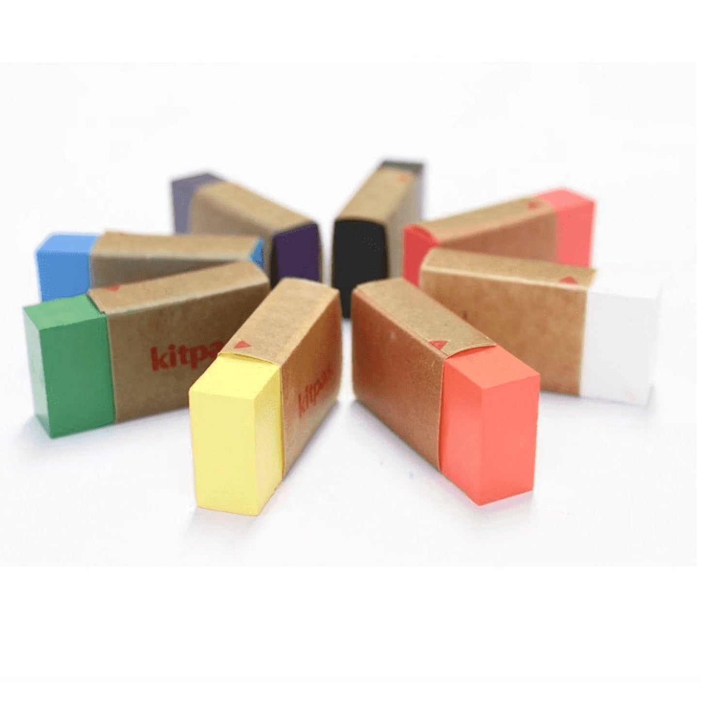 Kitpas Square Art Crayons l 8