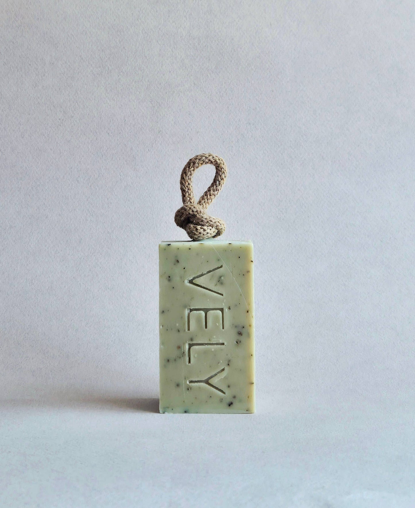 Natural Handmade Soap On A Rope "Early Morning"