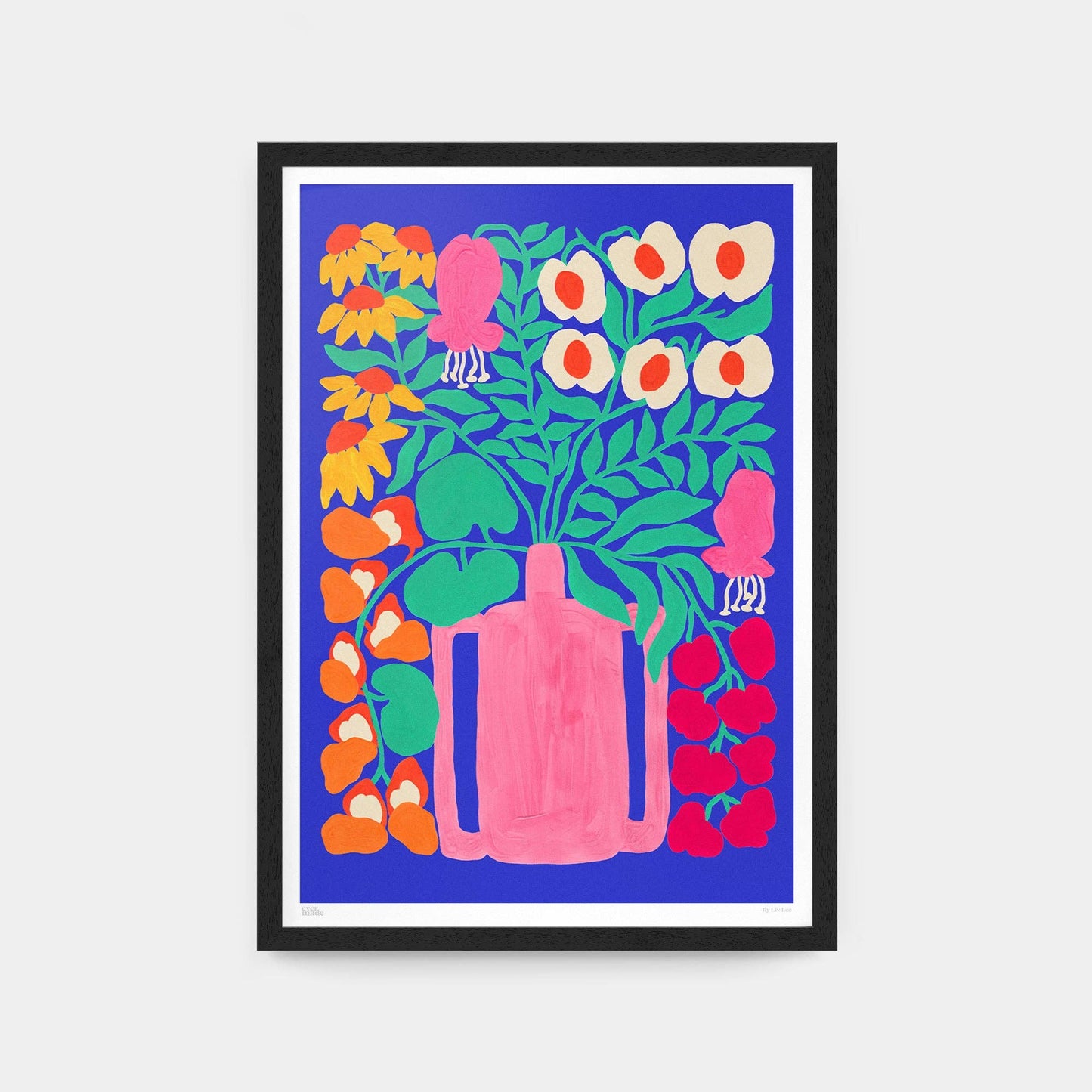 Blushing Art Print: Unframed / A4