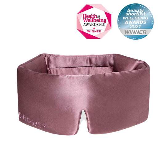 Damask Rose Black Out Sleep Mask