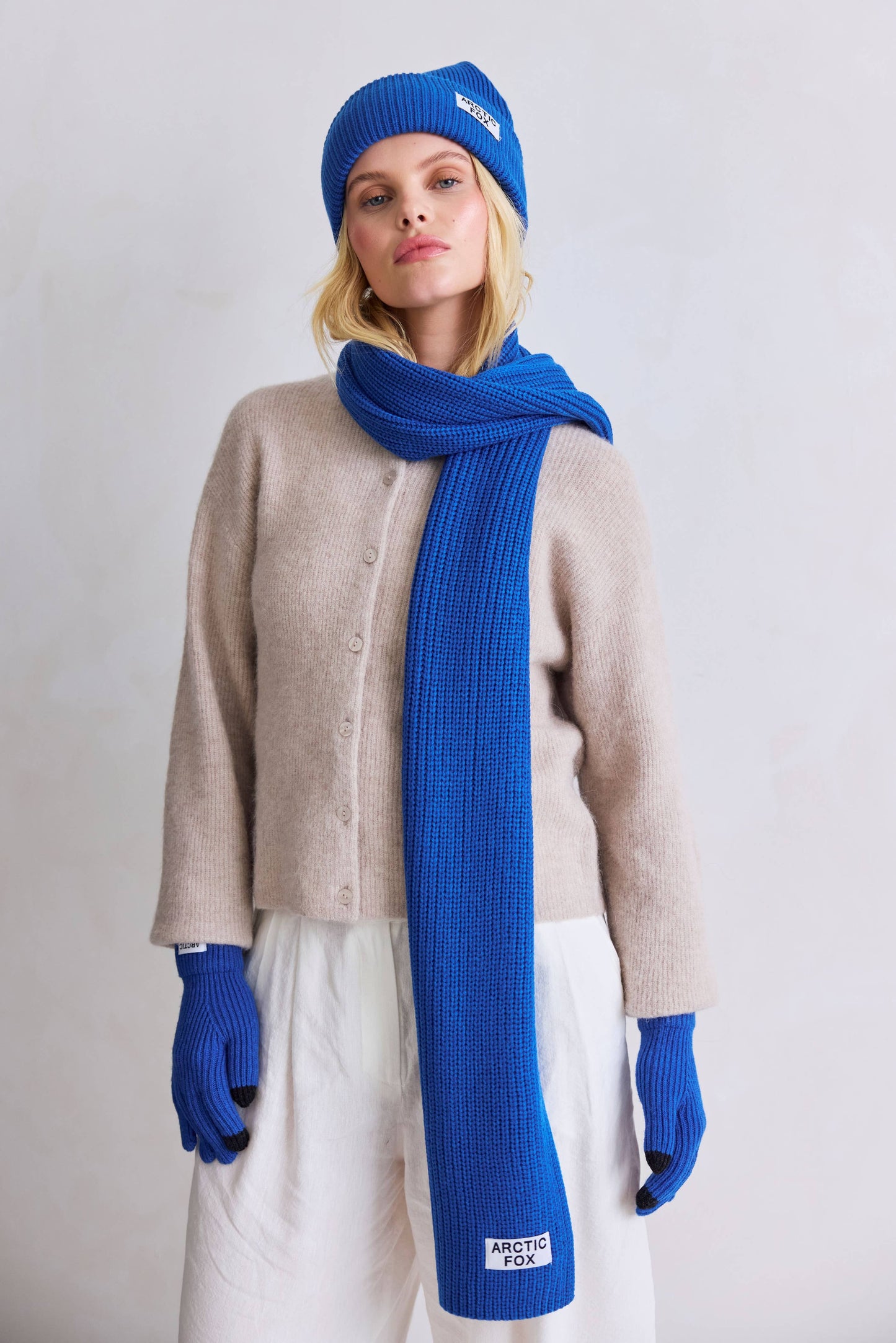 Recycled Bottle Gloves - Ocean Blue