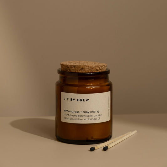 Lemongrass & May Chang Large - Essential Oil Candle
