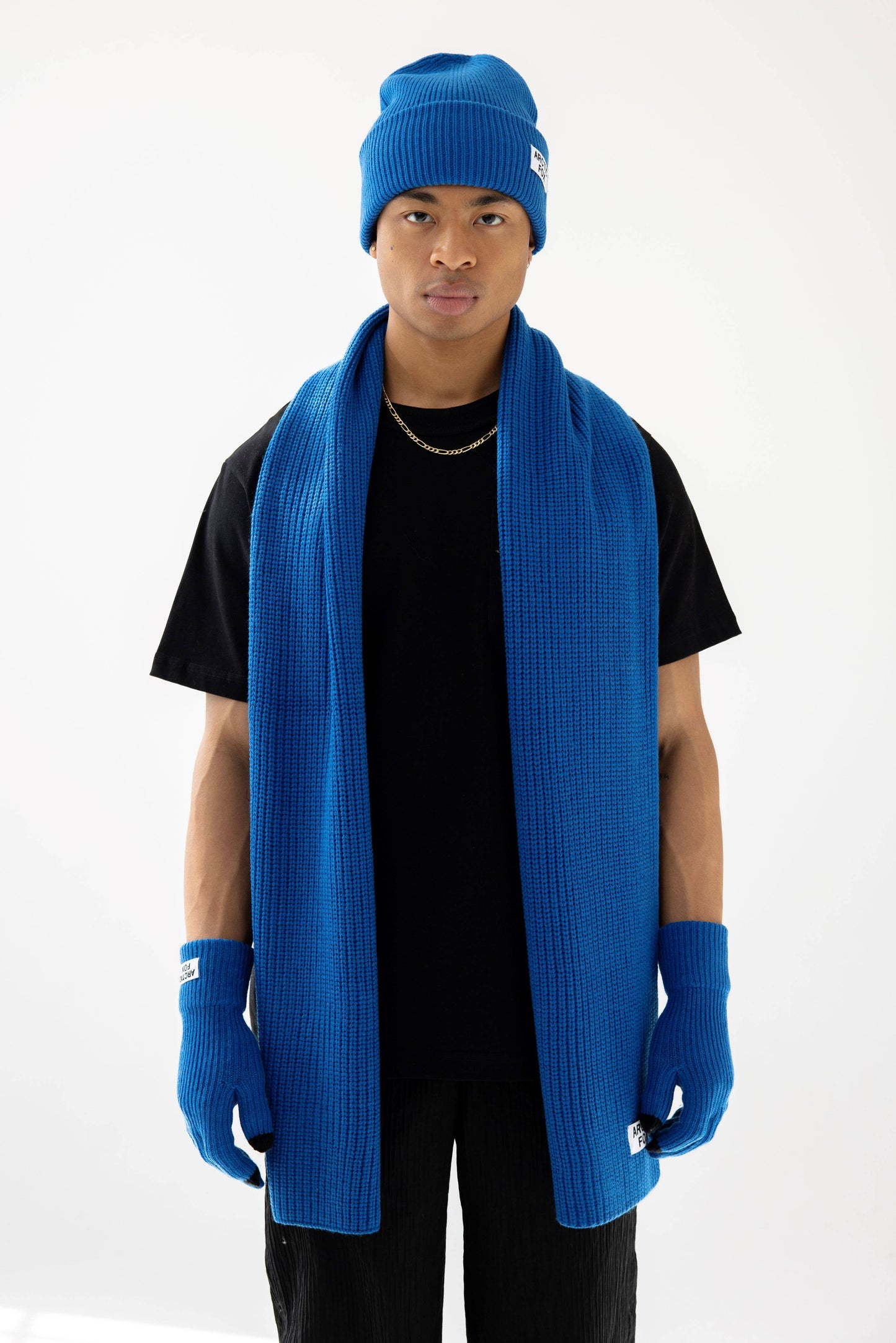 Recycled Bottle Scarf - Ocean Blue