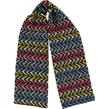 Load image into Gallery viewer, Large Zig Zag Scarf I Coral
