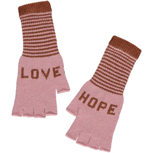 Love Hope Gloves I Pink Chestnut