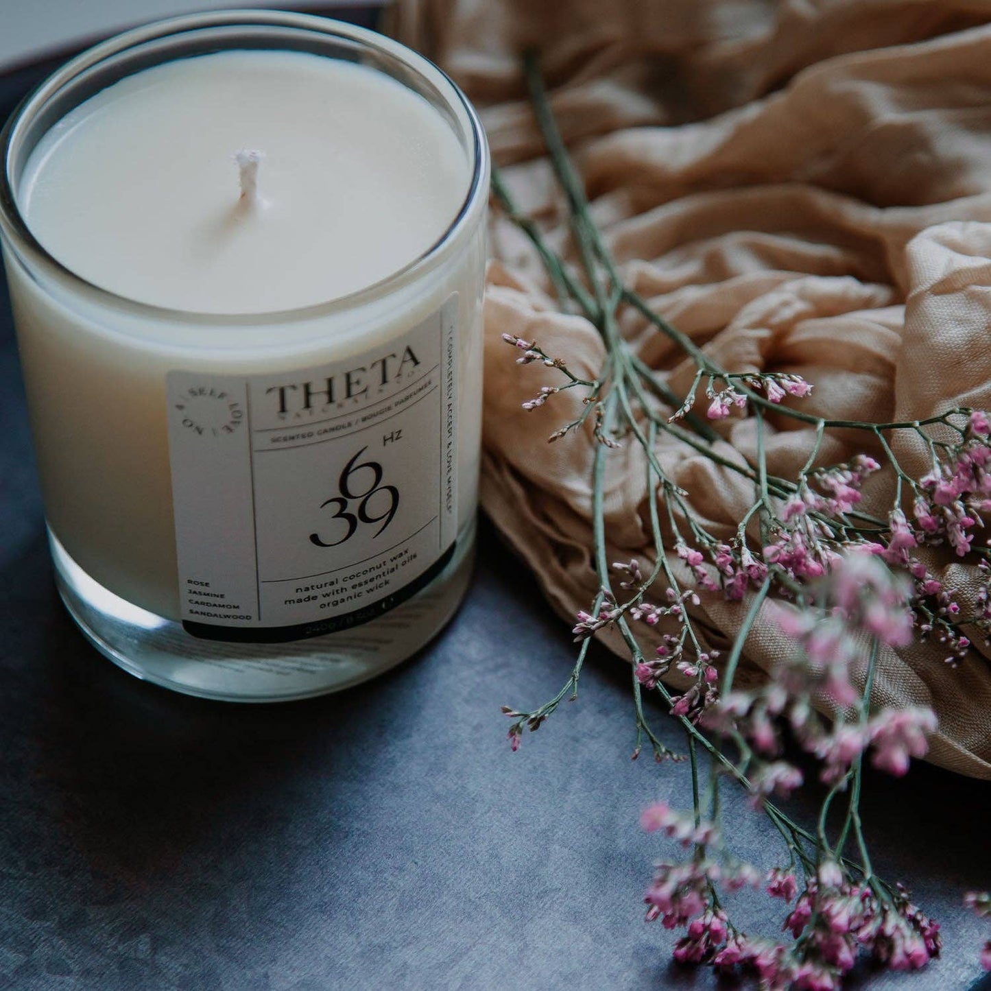 639Hz Self-Love Candle - Heart Chakra: 240g / 8.5oz