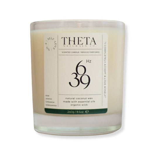 639Hz Self-Love Candle - Heart Chakra: 240g / 8.5oz