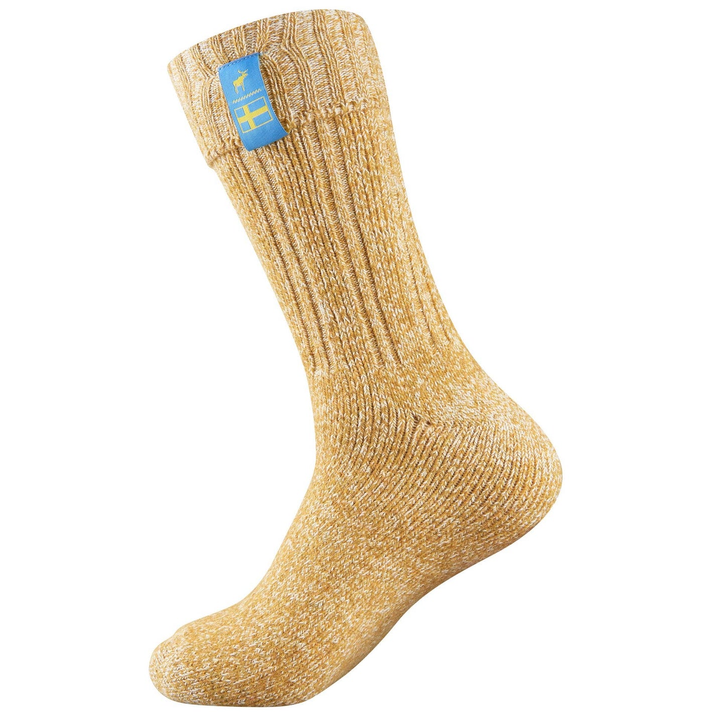 Swedish Lagom Socks - Ochre