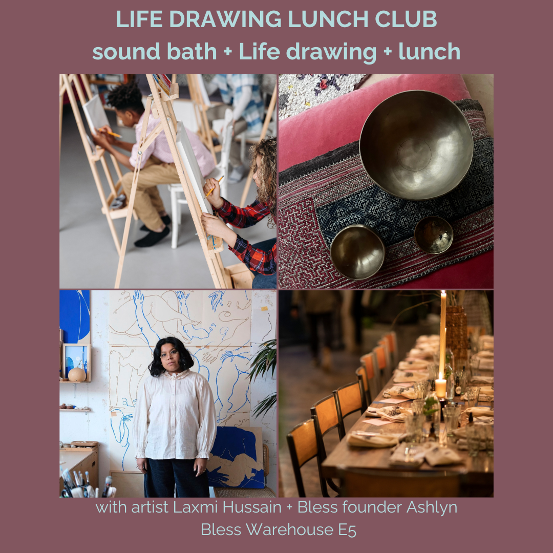 Life Drawing Lunch Club with Sound Bath