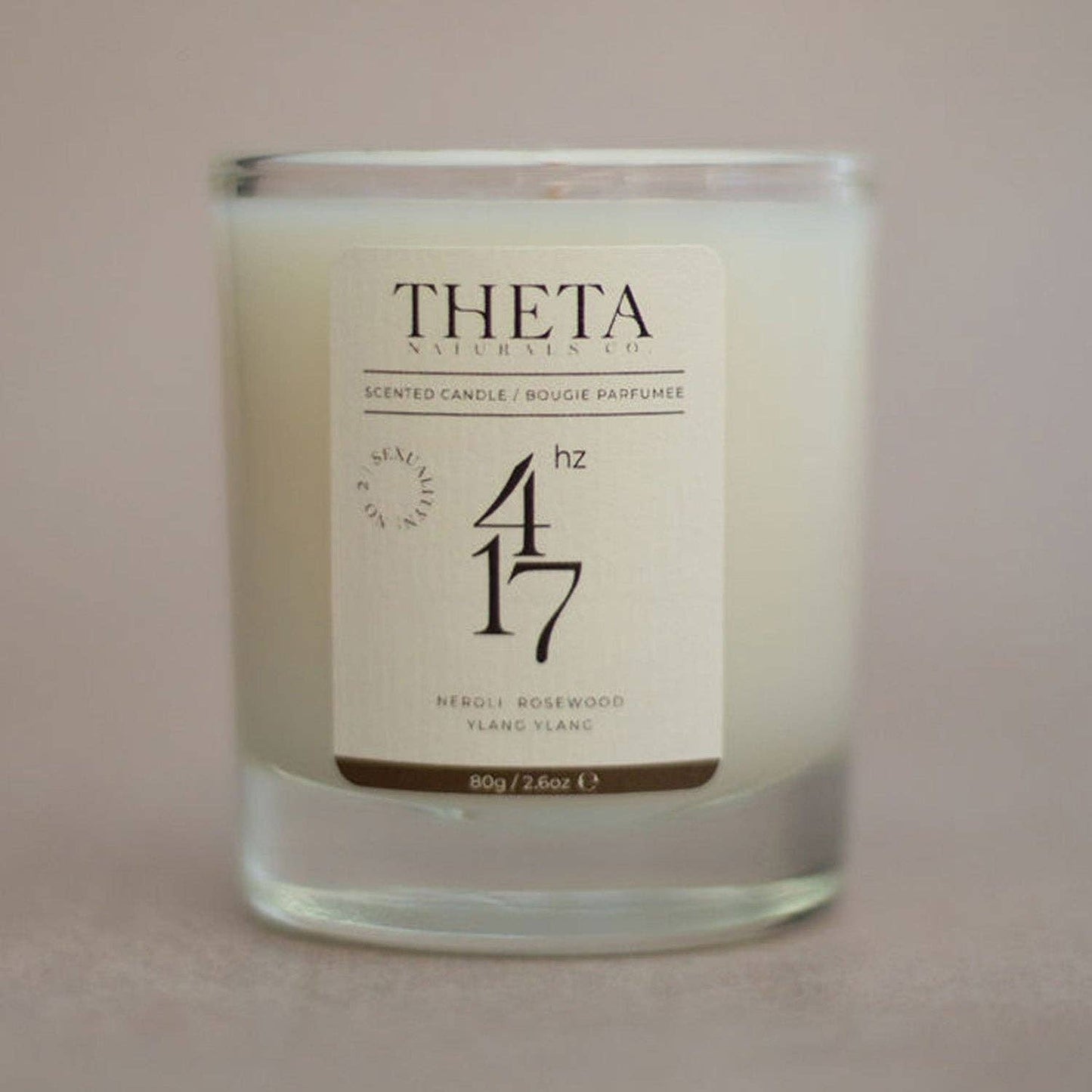 417Hz Sexuality Candle - Sacral Chakra : 70g / 2.6oz