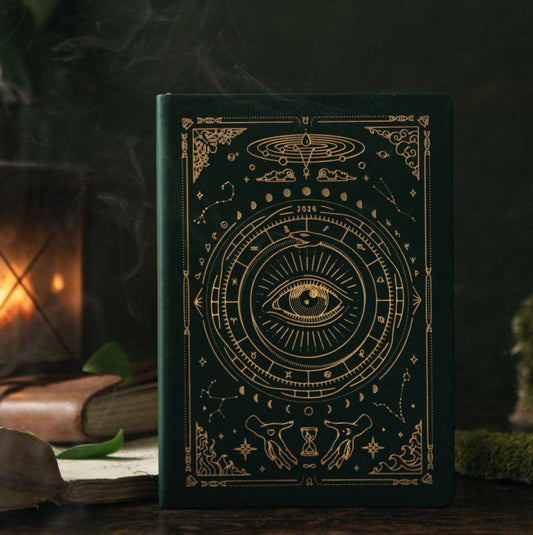 2026 Astrological Almanac & Guidebook - Deep Moss