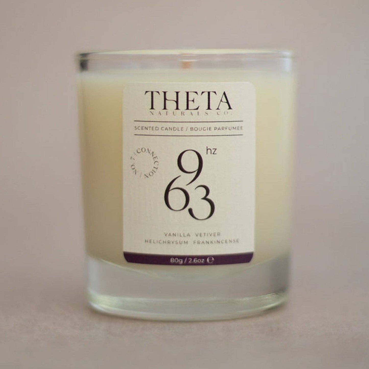 963Hz Connection Candle - Crown Chakra: 240g / 8.5oz