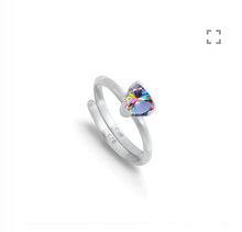 Load image into Gallery viewer, Audie Mystic Topaz Silver Ring

