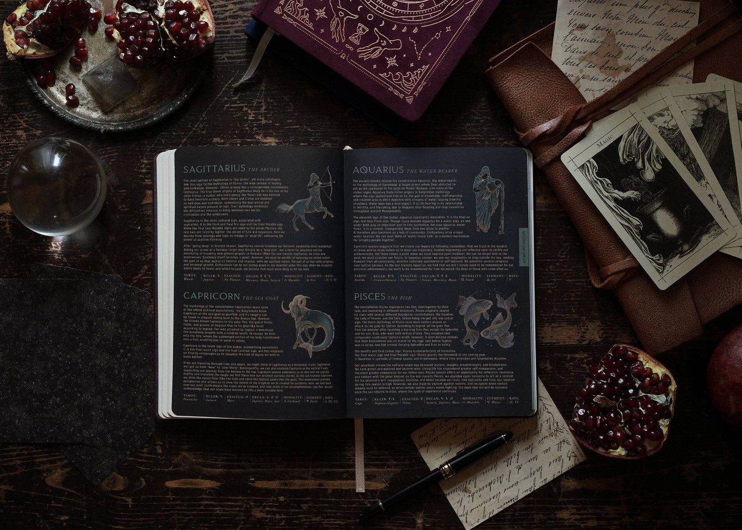 2026 Astrological Almanac & Guidebook - Pomegranate Velvet