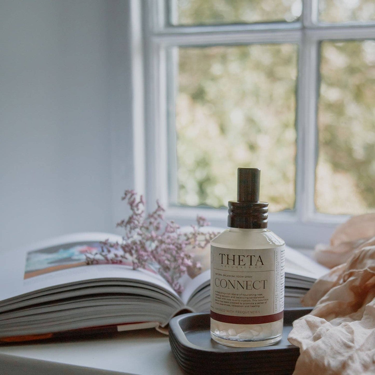 Alpha Connect Room Spray - Infused with Rose Quartz Crystals