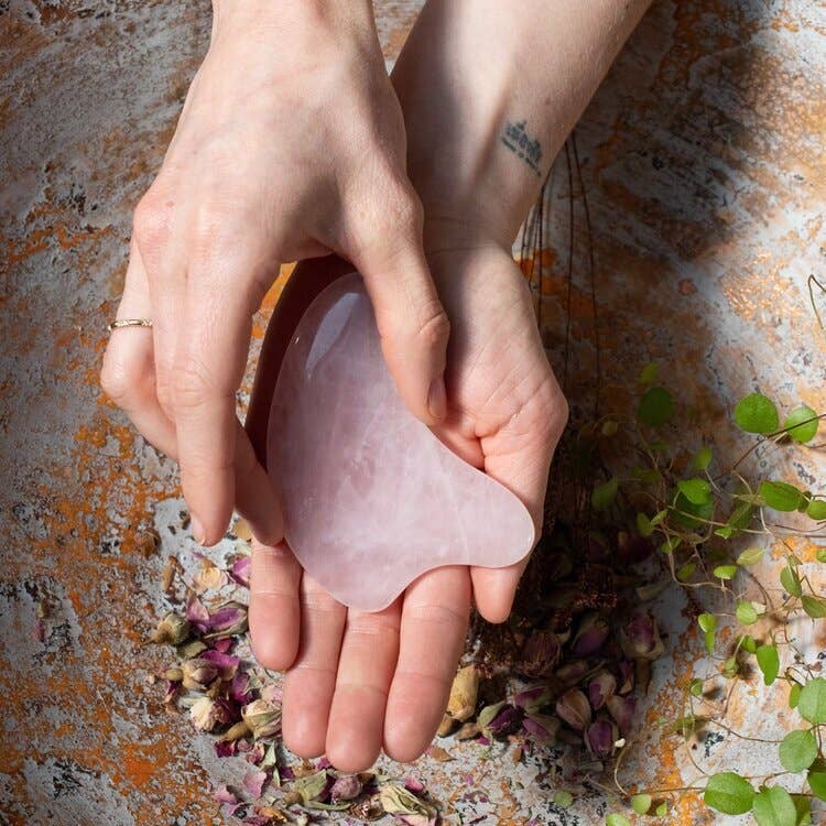 Gua Sha I Rose Quartz