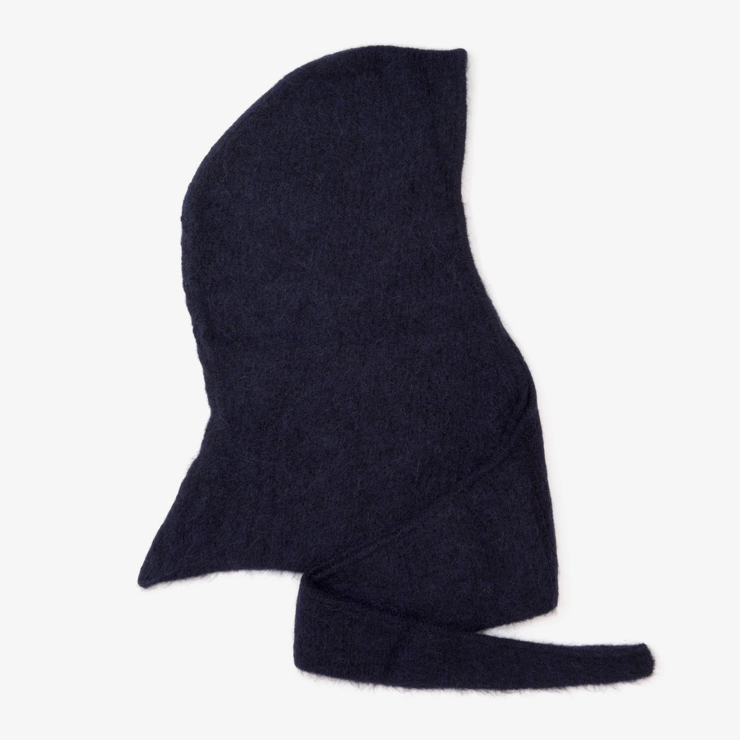 The Alpaca Hooded Scarf - Deep Sea Navy