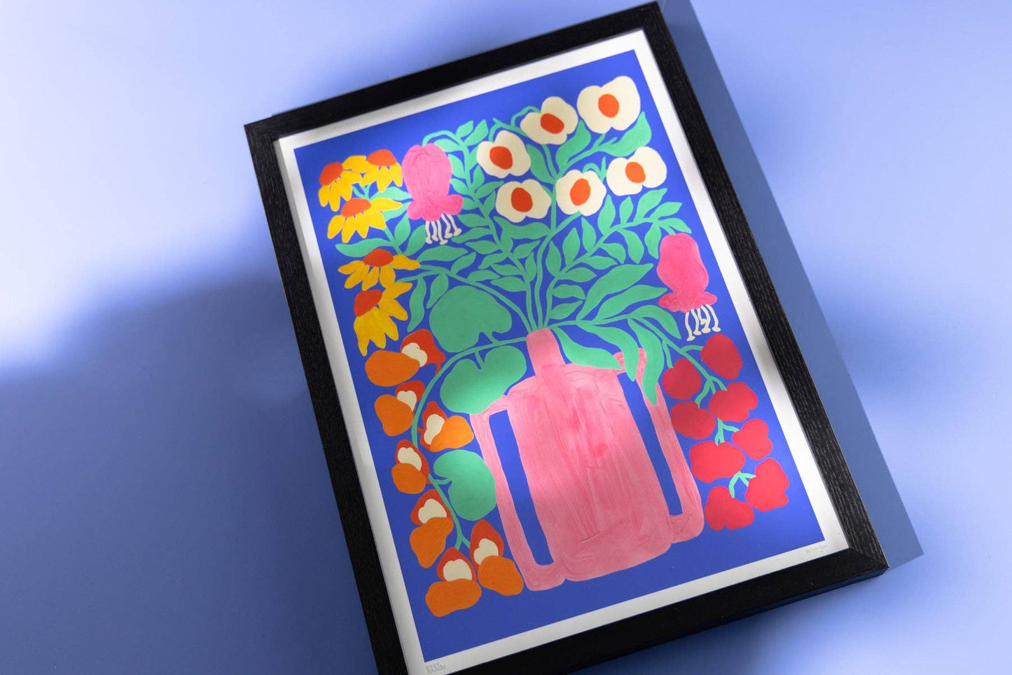 Blushing Art Print: Unframed / A4