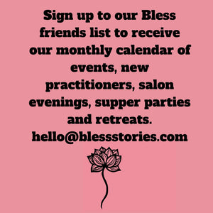Email hello@blessstories.com for Free Sign Up