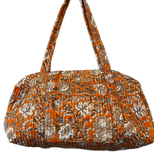 Load image into Gallery viewer, Hand Block Printed Shoulder Bag Orange
