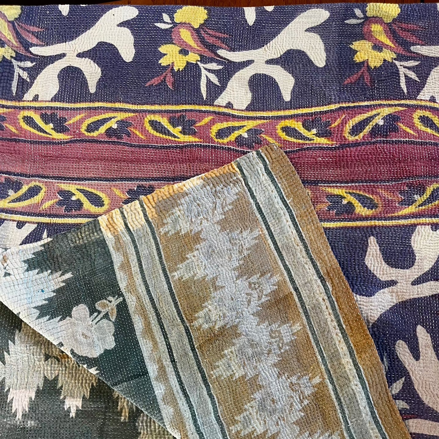 Vintage Kantha Quilt Series 2:6