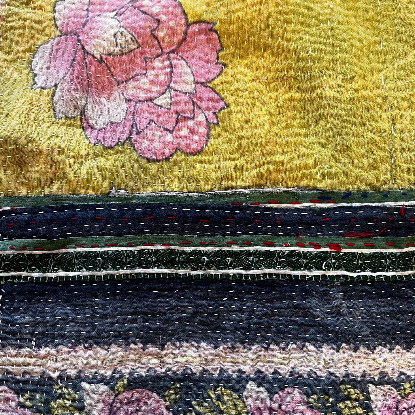 Vintage Kantha Quilt Series 2:4