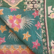 Load image into Gallery viewer, Vintage Kantha Quilt Series 2:7
